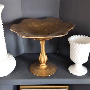 Brass pedestal